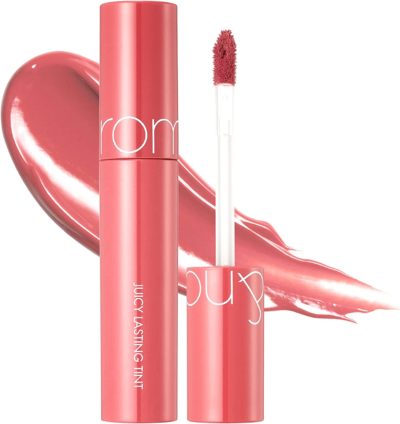 ROM&ND Тинт для губ глянцевый стойкий juicy lasting tint 09 litchi coral, 5,5 г