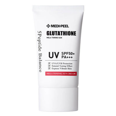 MEDI-PEEL Солнезащитный крем bio-intense glutathione mela toning sun cream spf 50+ pa++++, 50 мл