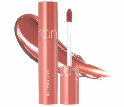 ROM&ND Тинт для губ глянцевый стойкий juicy lasting tint 10 nudy peanut, 5,5 г