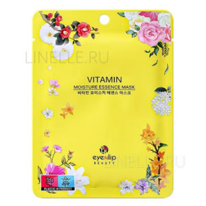 EYE'N'LIP Маска витаминная vitamin moisture essence mask, 25 мл