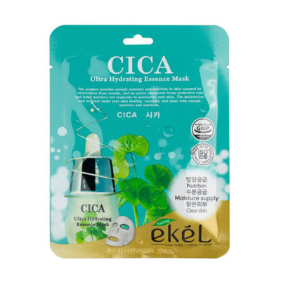 ENL Маска на тканевой основе с экстрактом центеллы азиатской Moisture Essence Mask # Cica