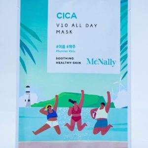 MCNALLY Маска тканевая с экстрактом центеллы v10 all day mask cica, 25 мл