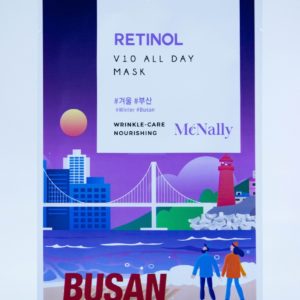 MCNALLY Маска тканевая с ретинолом v10 all day mask retinol, 25 мл