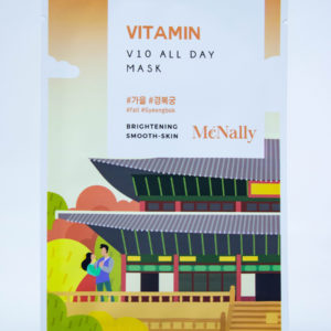 MCNALLY Маска тканевая витаминная v10 all day mask vitamin, 25 мл