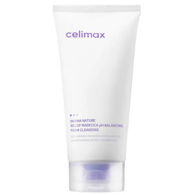 CELIMAX Пенка слабокислотная relief madecica ph balancing foam cleansing, 150 мл