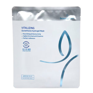 BEAUUGREEN Маска гидрогелевая с глутатионом vitalizing glutathione hydrogel mask, 30 г