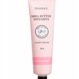 DEOPROCE Крем для рук с маслом ши и персика shea butter intensive hand cream peach blossom, 30 г