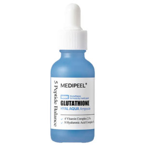 MEDI-PEEL Сыворотка осветляющая увлажняющая glutathione hyal aqua ampoule, 30 мл