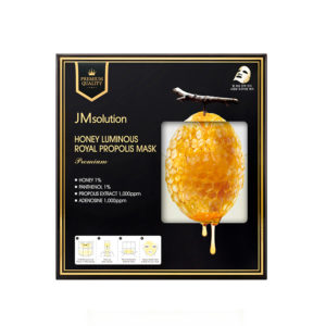 JM SOLUTION Маска антивозрастная премиальная honey luminous royal propolis mask premium, 33 мл