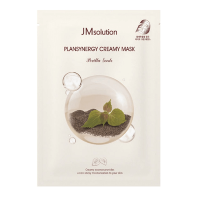 JM SOLUTION Маска для сияния кожи с семенами периллы plansynergy creamy mask perilla seeds, 30 мл