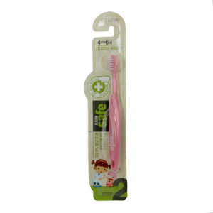 LION Щетка зубная детская 4-6 лет kids safe toothbrush step 2, 1 шт