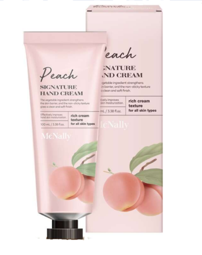 MCNALLY Крем для рук с экстрактом персика peach signature hand cream, 100 мл