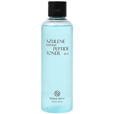 RODA ROJI Тонер успокаивающий с азуленом и пептидами azulene soothing peptide toner, 200 мл