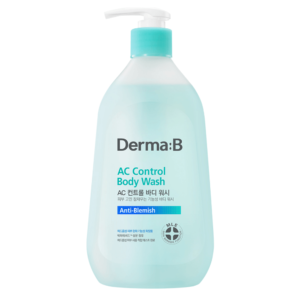 DERMA:B Гель для душа ламеллярный против воспалений ac control body wash, 420 мл