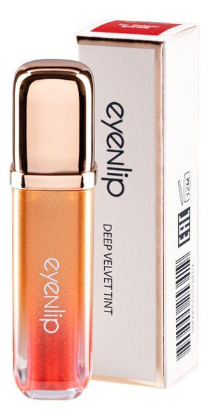 EYE'N'LIP Тинт для губ deep velvet tint 01 delight, 4 мл