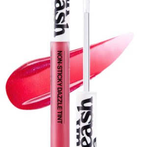 UNLEASHIA Тинт для губ перламутровый non sticky dazzle tint 12 flamingo, 4 г