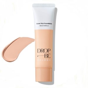 THE SAEM Тональная основа drop be colors cover pick foundation 02 natural beige, 30 мл