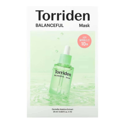 TORRIDEN Маска тканевая липосомальная с центеллой torriden balanceful cica mask, 25 мл