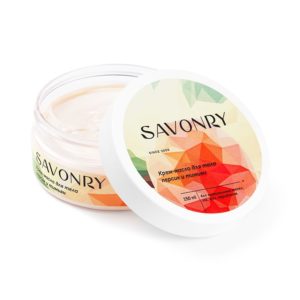 SAVONRY Крем-масло для тела персик и тимьян, 150 мл
