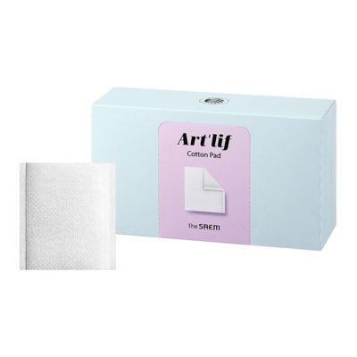 THE SAEM Пэды для лица хлопковые art'lif cotton pad, 80 шт