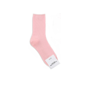 GGORANGNAE Носки женские однотонные розовые pastel w-l-265-02