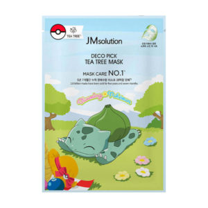 JM SOLUTION Маска противовоспалительная с чайным деревом deco pick tea tree mask pokemon, 30 мл