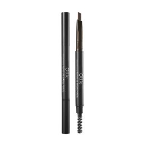 OTTIE Карандаш для бровей с щеточкой natural drawing eyebrow pencil 02 dark brown, 20 г