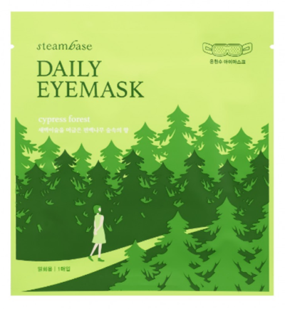 STEAMBASE Маска паровая для глаз кипарисовый лес daily eye mask cypress forest, 50 г