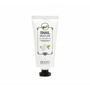 JIGOTT  Крем для ног с муцином улитки snail moisture foot cream, 100мл