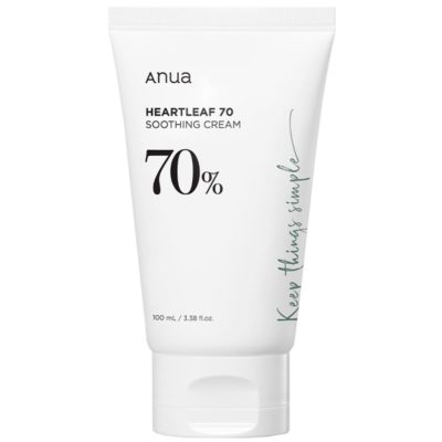 ANUA Крем с хауттюйнией успокаивающий heartleaf 70% soothing cream 100 мл