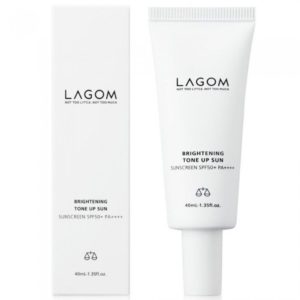 LAGOM Крем осветляющий солнцезащитный brightening tone up sun spf50+ pa++++, 40 мл