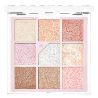 UNLEASHIA Палетка теней для век glitterpedia eye palette N1 all of glitter, 6,6 г