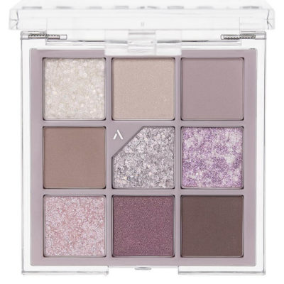 UNLEASHIA Палетка теней для век glitterpedia eye palette N4 all of lavender fog, 7,5 г