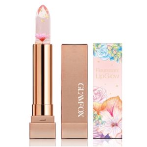 GLAMFOX Бальзам для губ fleurissant lip glow #3 Peach Flower, 3,6 г