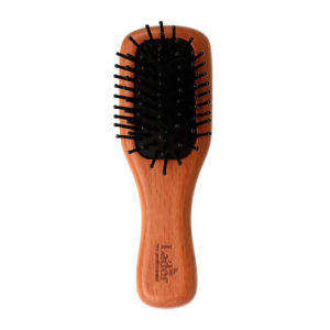 LA'DOR Расческа массажная для волос mini wooden paddle brush, 1 шт