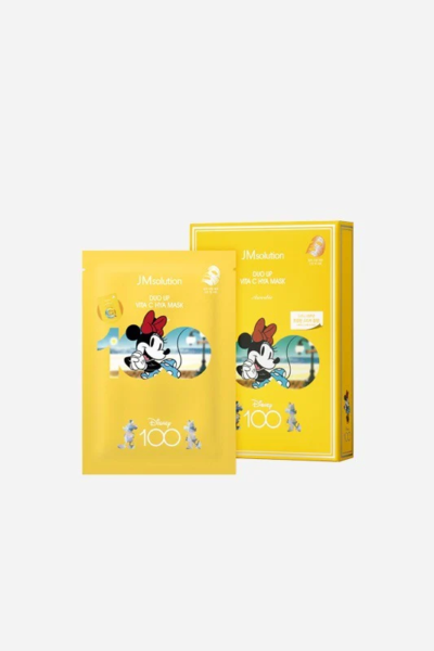 JM SOLUTION Маска с витамином с duo up vita c hya mask disney100 (Мини), 30мл