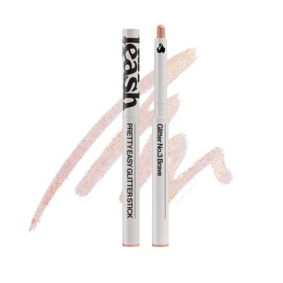 UNLEASHIA Тени для век в карандаше pretty easy glitter stick #3 brave, 0,7 г