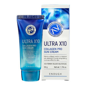 ENOUGH Крем солнцезащитный с коллагеном premium ultraX10 collagen pro sun cream, 50 г