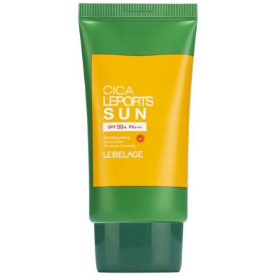 LEBELAGE Крем для лица с центеллой солнцезащитный cica leports sun cream, 30 мл