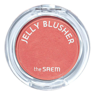 THE SAEM Румяна для лица jelly blusher cr01 peach crush, 4,5 г