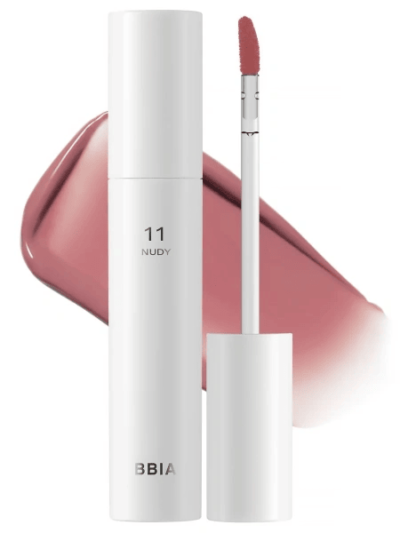 BBIA Тинт глянцевый для губ glow lip Tint 11 nudy нюдовый бежевый, 3,2 г