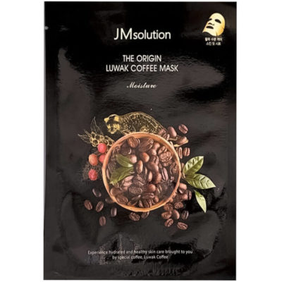 JM SOLUTION Маска тонизирующая с кофе the origin luwak coffee mask moisture, 30 мл