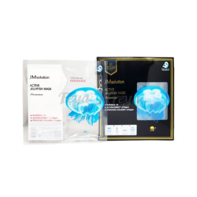 JM SOLUTION Маска премиальная с экстрактом медузы active jellyfish mask premium, 33 мл