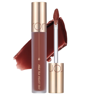 ROM&ND Тинт матовый с нюдовым оттенком milk tea velvet tint #07 rose tea,  4,4 г