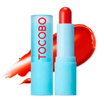 TOCOBO Бальзам для губ №13 glass tinted lip balm tangerine red, 3.5 г