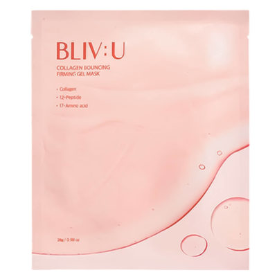 ROUND LAB BLIV:U Маска гидрогелевая с пептидами collagen gel mask, 28 мл