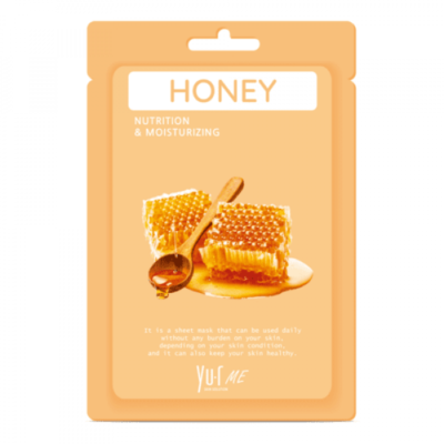 YU-R Me Тканевая маска с экстрактом мёда me honey sheet mask, 25 г