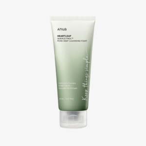 ANUA Гель-пенка с янтарной кислотой heartleaf succinic moisture cleansing foam, 150 мл