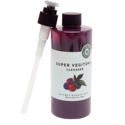 WONDER BATH Детокс очищение для упругости кожи super vegitoks cleanser purple, 300 мл