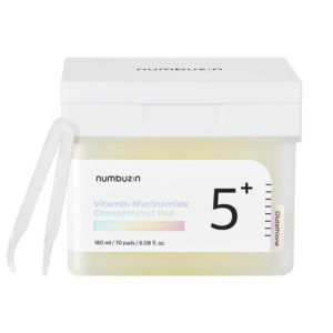 NUMBUZIN Тонер-пэды осветляющие vitamin-niacinamide concentrated pad 70 шт,